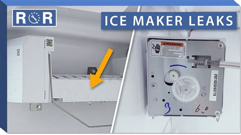 whirlpool fridge ice maker leaking|Whirlpool Ice Maker Leaking